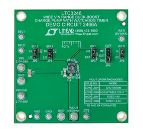 DC2466A Evaluation Board - Top View