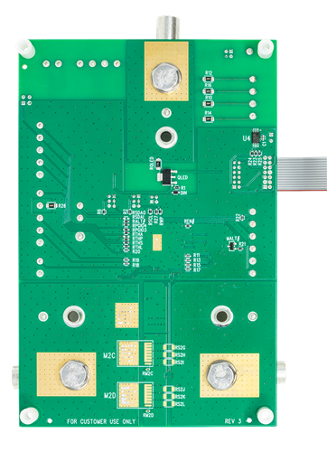 DC2470A Evaluation Board - Bottom View
