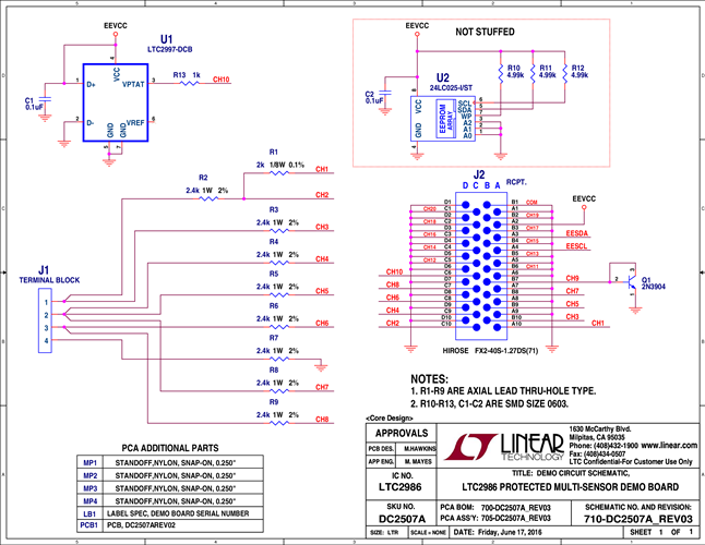 DC2507A - Schematic