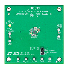 DC2522A Evaluation Board - Top View