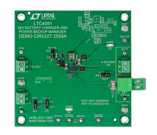 DC2558A Evaluation Board - Top View