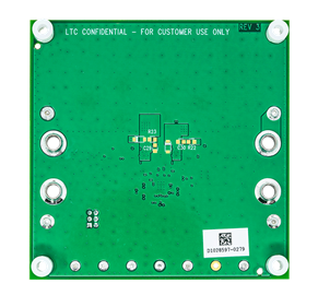 DC2598A Evaluation Board - Bottom View