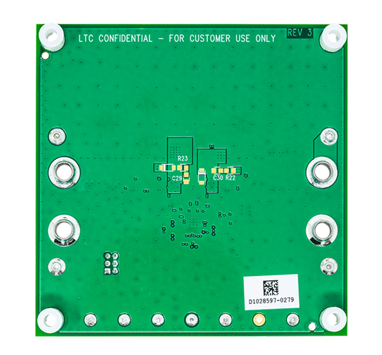 DC2598A Evaluation Board - Bottom View