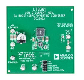 DC2599A Evaluation Board - Top View