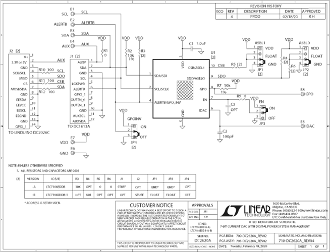 DC2620A-A Application Circuit