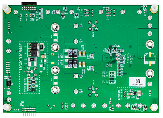 DC2666A-A Evaluation Board - Bottom View