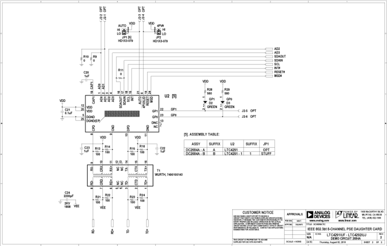 DC2685B Application Circuit