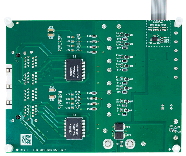 DC2685B Evaluation Kit - Bottom View