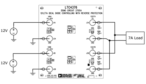 DC2705A Demo Board for LTC4376