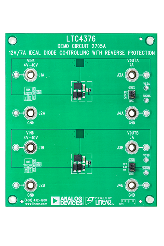 DC2705A Evaluation Board - Top View