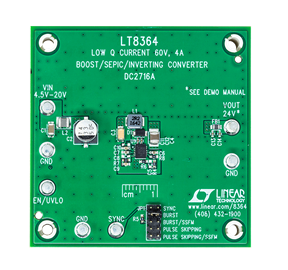 DC2716A Evaluation Board - Top View