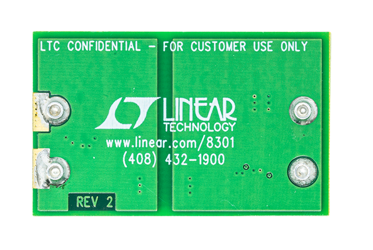 DC2737A Evaluation Board - Bottom View