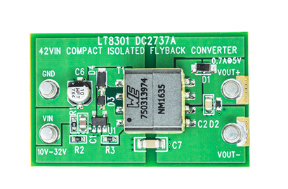 DC2737A Evaluation Board - Top View