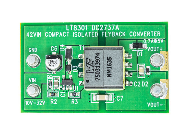 DC2737A Evaluation Board - Top View