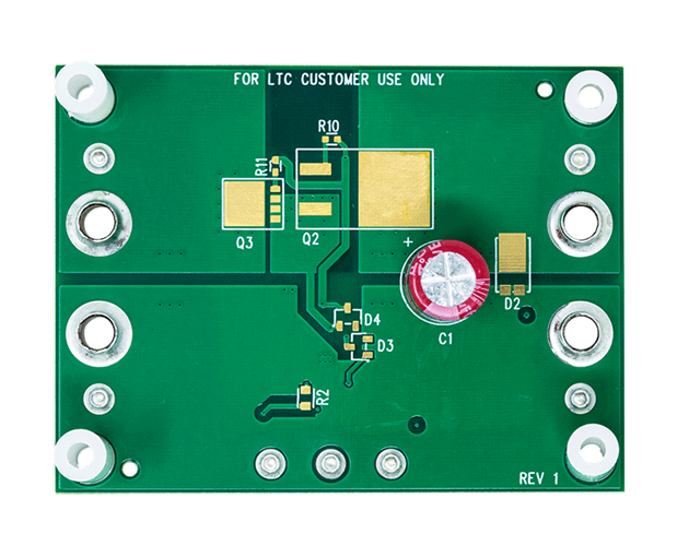 DC2750A Evaluation Board - Bottom View