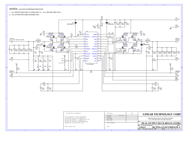 DC275A - Schematic