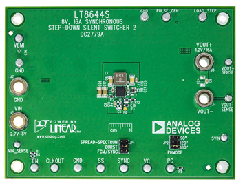 DC2779A Evaluation Board - Top View