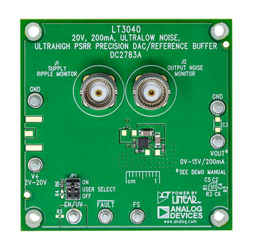 DC2783A Evaluation Board - Top View