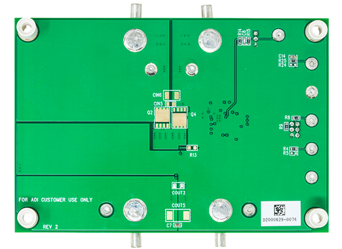 DC2786A Evaluation Board - Bottom View