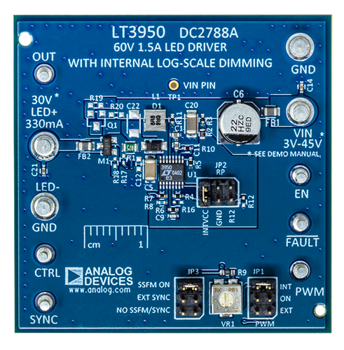 DC2788A Evaluation Board - Top