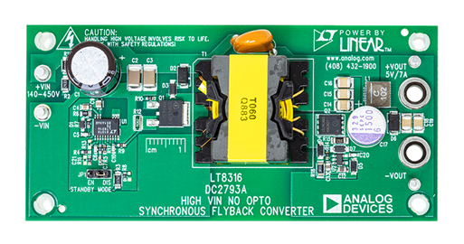 DC2793A Evaluation Board - Top View