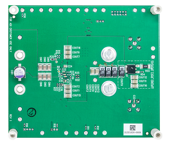 DC2830A Evaluation Board - Bottom View