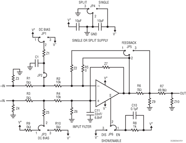 DC2837A-A-2837A-B Application Circuit