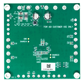 DC2860A Evaluation Board - Bottom View