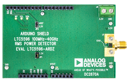 DC2870A-KIT Evaluation Board - Top View