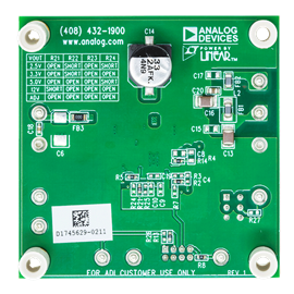 DC2895A Evaluation Board - Bottom View