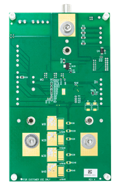 DC2909A Evaluation Board - Bottom View
