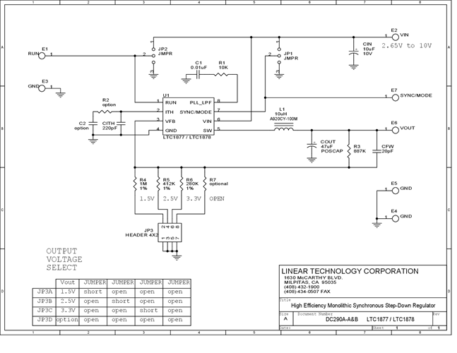DC290A-A - Schematic
