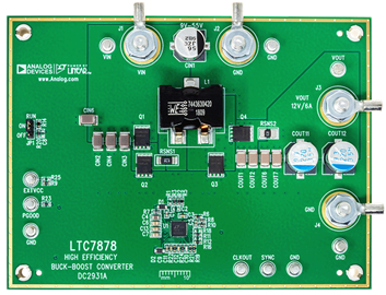 DC2931A Evaluation Board - Top View