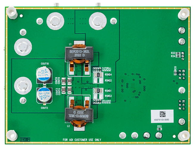 DC2951A Evaluation Board - Bottom View