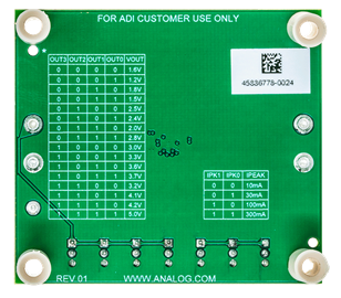 DC2965A Evaluation Board - Bottom View