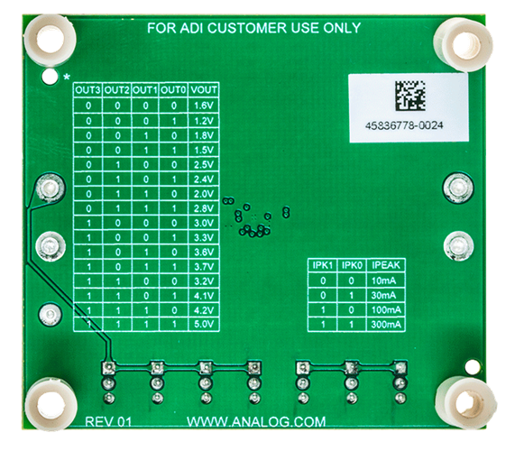 DC2965A Evaluation Board - Bottom View