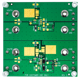 DC2969A Evaluation Board - Bottom View