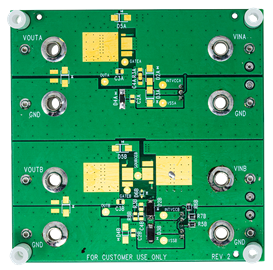 DC2969A-B Evaluation Board - Bottom View