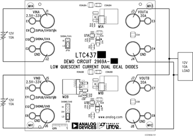 DC2969A Demo Circuit Diagram