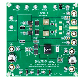 DC3033A Evaluation Board - Top View