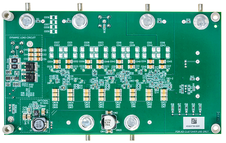 DC3064A Evaluation Board - Bottom View