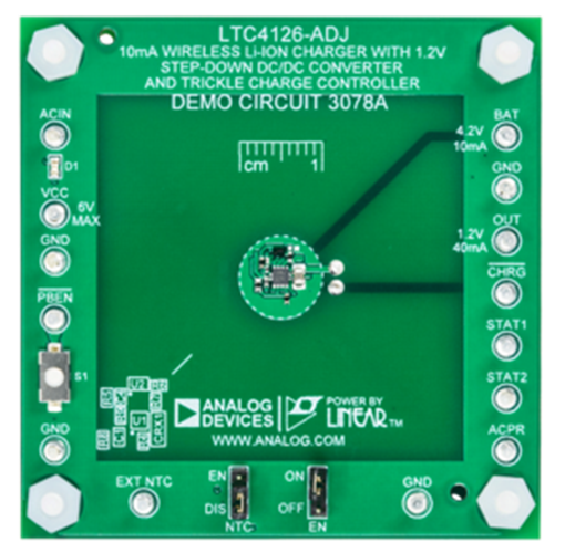 DC3080A Demo Kit - Top View