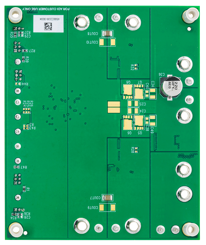 DC3138A Evaluation Board - Bottom View