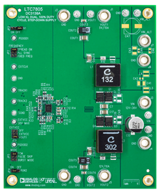 DC3138A Evaluation Board - Top View