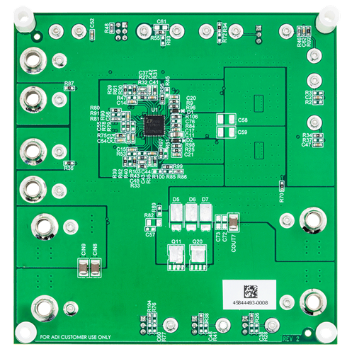 DC3151A Evaluation Board - Bottom View