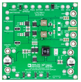 DC3151A Evaluation Board - Top View