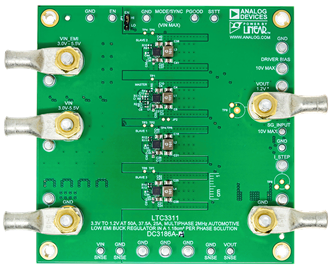DC3186A-A Evaluation Board - Top View