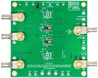 DC3186A-C Evaluation Board - Top View