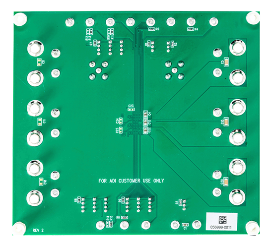 DC3211A Evaluation Board - Bottom View