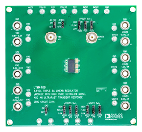 DC3211A Evaluation Board - Top View
